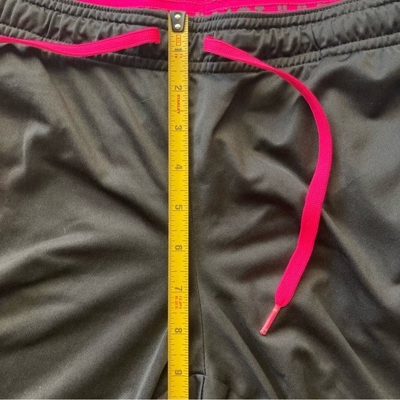 Champion Black Pink Athletic Drawstring Track Pants Size Small - Picture 8 of 9